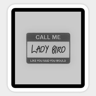 Lady Bird Sticker